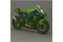 Carenados en abs pintados para la calle compatible para Kawasaki ZX10R 2021 - 2025 - MXPCAV18146