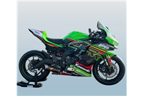 Lackierte Rennverkleidung Kawasaki Ninja ZX4-R 2024 - 2025 - MXPCRV18148
