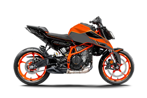 Kit adesivi compatibile con per KTM DUKE 390 2024 - 2025 - MXPKAD18157