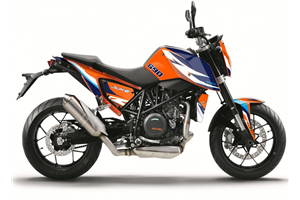 Kit adesivi compatibile con per KTM DUKE 690 2012 - 2020 - MXPKAD18162