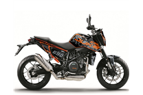 Aufkleber Satz kompatibel mit per KTM DUKE 690 2012 - 2020 - MXPKAD18161