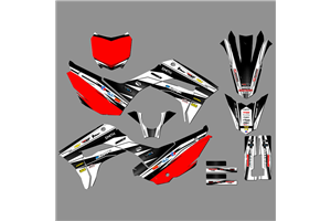 Kit Autocollants compatible avec per HONDA CRF 110F 2019 - 2021 - MXPKAD18187