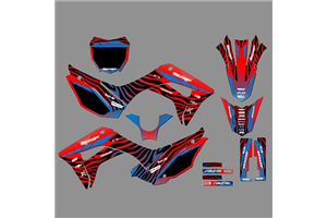 Kit Autocollants compatible avec per HONDA CRF 110F 2019 - 2021 - MXPKAD18193