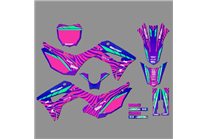 Kit de pegatinas compatible con per HONDA CRF 110F 2019 - 2021 - MXPKAD18195