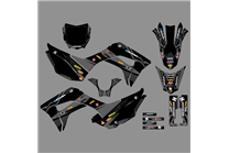 Aufkleber Satz kompatibel mit per HONDA CRF 110F 2019 - 2021 - MXPKAD18196