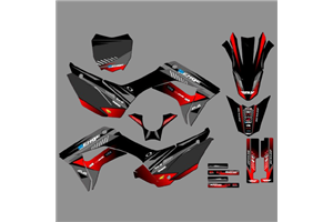 Sticker set compatible with per HONDA CRF 110F 2019 - 2021 - MXPKAD18200