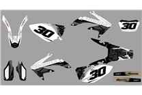 Kit de pegatinas compatible con per HONDA CRF 250X 2004 - 2020 - MXPKAD14861