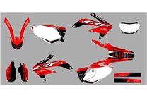 Kit adesivi compatibile con per HONDA CRF 250X 2004 - 2020 - MXPKAD16003