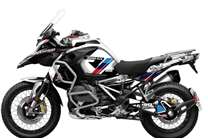 Aufkleber Satz kompatibel mit per BMW R GS 1200 ADVENTURE 2014-2019 - MXPKAD18209