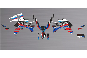 Sticker set compatible with per BMW R 1250 GS 2019-2023 - MXPKAD18217