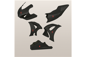 Carenage Racing Peint Suzuki Gsxr 1000 2017 - 2024 - MXPCRV6995