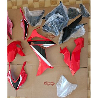 Lackierte Straße Verkleidung auf ABS kompatibel mit Honda Cbr 650 R 2019 - 2020 - MXPCAV18249