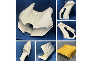 Kawasaki Zx10R 2021 -2025 fairing in 5 pieces without front fender- MXPCRD14189
