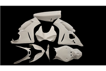 Ducati Panigale V4 V4R 2025 fairings in 5 pieces without front fender - MXPCRD18269
