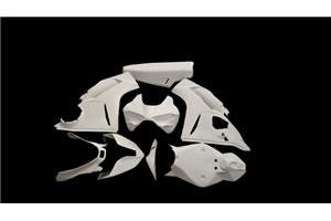 Ducati Panigale V4 V4R 2025 fairings in 5 pieces without front fender - MXPCRD18269