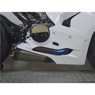 Ducati Panigale 955 V2 2020 - 2024 race Fairings without Front Fender Original exhaust (o: Stock exhaust) - MXPCRD18273