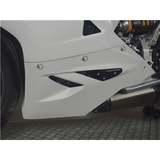 Ducati Panigale 955 V2 2020 - 2024 race Fairings without Front Fender Original exhaust (o: Stock exhaust) - MXPCRD18273