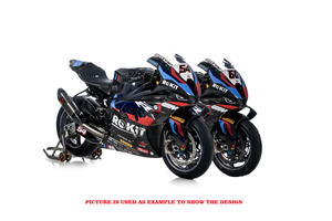 Lackierte Rennverkleidung Bmw S1000 RR 2023-2024 - MXPCRV17145