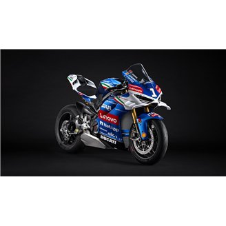 Lackierte Straße Verkleidung auf ABS mit Ducati Panigale V4 V4S 2025 - MXPCAV18289