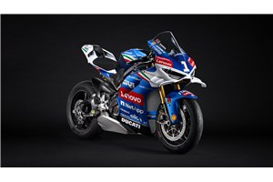 Lackierte Straße Verkleidung auf ABS mit Ducati Panigale V4 V4S 2025 - MXPCAV18289