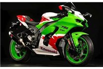 Painted street fairings in abs compatible with Kawasaki ZX10R 2021 - 2025 - MXPCAV18313