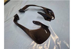 Right and left carbon fiber winglets for Yamaha R1 2020 - 2025 - MXPCCB16744