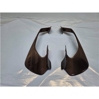 Right and left carbon fiber winglets for Yamaha R1 2020 - 2025 - MXPCCB16744