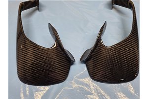 Right and left carbon fiber winglets for Yamaha R1 2020 - 2025 - MXPCCB16744