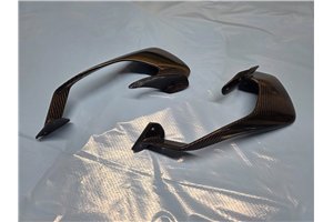 Right and left carbon fiber winglets for Yamaha R1 2020 - 2025 - MXPCCB16744