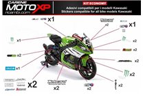 Kit adesivi compatibile con Kawasaki Ninja ZX4-RR 2024 - 2025 - MXPKAD18327