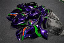 Painted street fairings in abs compatible with Kawasaki EX Ninja 400 2018 - 2023 - MXPCAV18342 2