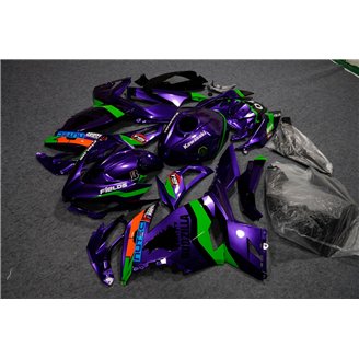 Painted street fairings in abs compatible with Kawasaki EX Ninja 400 2018 - 2023 - MXPCAV18342