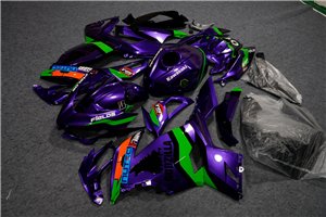 Painted street fairings in abs compatible with Kawasaki EX Ninja 400 2018 - 2023 - MXPCAV18342