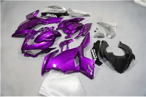 Painted street fairings in abs compatible with Kawasaki EX Ninja 400 2018 - 2023 - MXPCAV18351
