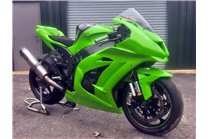 Lackierte Rennverkleidung Kawasaki Zx10R 2016 - 2020 mit 2 Farben - MXPCRV5992 2