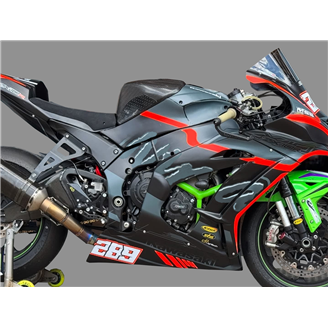 Lackierte Rennverkleidung Kawasaki Zx10R 2016 - 2020 - MXPCRV18387