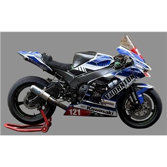 Lackierte Rennverkleidung Kawasaki Zx10R 2021 - 2025 MXPCRV18388