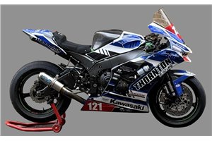 Lackierte Rennverkleidung Kawasaki Zx10R 2021 - 2025 MXPCRV18388