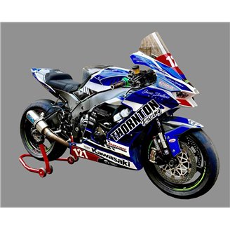 Lackierte Rennverkleidung Kawasaki Zx10R 2021 - 2025 MXPCRV18388