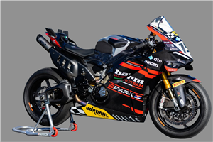 Lackierte Rennverkleidung Ducati Panigale V4 V4S V4R 2025 + Winglets- MXPCRV18396