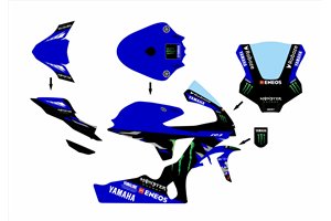 Carene Racing Verniciate Yamaha R1 2020 - 2025 - MXPCRV18001