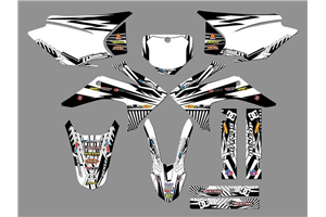Kit de pegatinas compatible con per HONDA CRF 230F BIKER 2019 - MXPKAD18482