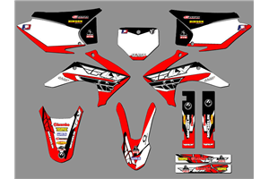 Kit de pegatinas compatible con per HONDA CRF 230F BIKER 2019 - MXPKAD18477