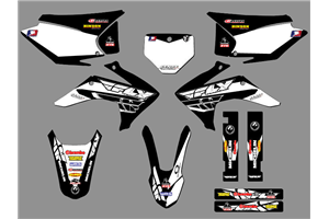 Kit de pegatinas compatible con per HONDA CRF 230F BIKER 2019 - MXPKAD18473