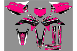 Kit de pegatinas compatible con per HONDA CRF 230F BIKER 2019 - MXPKAD18463