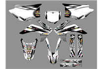 Kit adesivi compatibile con per HONDA CRF 230 2015 - 2020 - MXPKAD18453