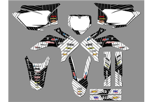 Kit de pegatinas compatible con per HONDA CRF 230 2015 - 2020 - MXPKAD18432
