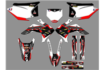 Kit adesivi compatibile con per HONDA CRF 230 2015 - 2020 - MXPKAD18431