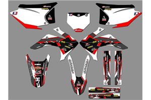 Kit de pegatinas compatible con per HONDA CRF 230 2015 - 2020 - MXPKAD18431