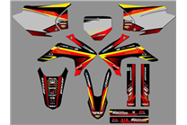 Aufkleber Satz kompatibel mit per HONDA CRF 230 2015 - 2020 - MXPKAD18429